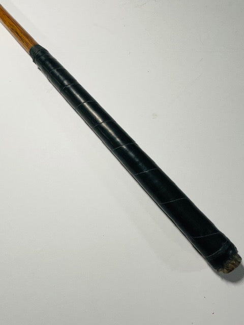 B. Sayers splice-neck driver, vintage hickory golf collector wood