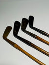 Pre-1904 Gutty Era 4-Club Set – Smooth Face Irons