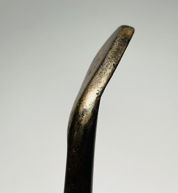 J. Herriot Glasgow maker stamp on the smooth-face mashie iron