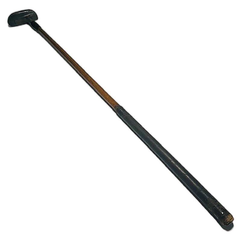 D.J. Harrison Model NH Mallet Putter — hickory golf, view 1