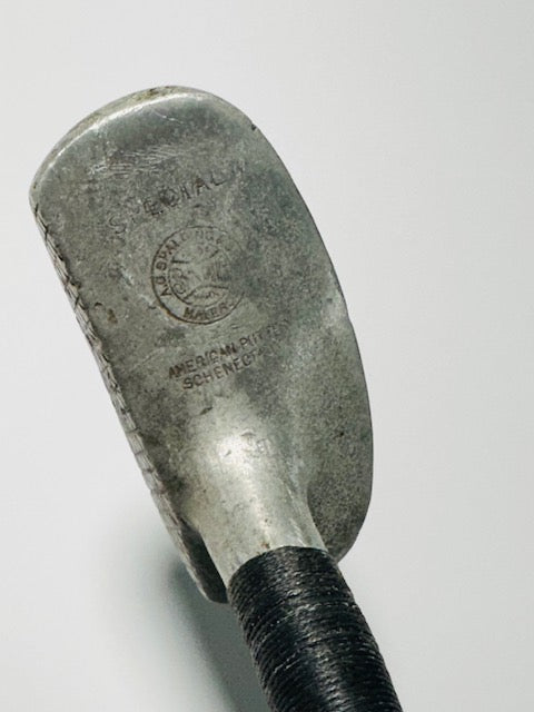 A.G. Spalding Schenectady Mallet Putter | Hickory Golf