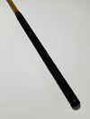 W. Gibson offset blade hickory putter full length on clean background