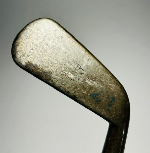 J. Herriot Glasgow warranted steel stamp on the smooth-face lofter face